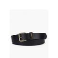 Levi's Calypso Leather Belt - Black, Black, Size 75, Women