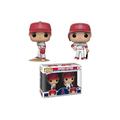 Funko Pop! MLB Los Angeles Angels Shohei Ohtani White Jerseys 2 Pack