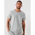 Polo Ralph Lauren Logo Lounge T-Shirt - Grey Melange, Grey Melange, Size L, Men