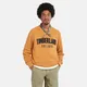 Timberland Modern Wash Logo Sweatshirt For Men In Dark Yellow Yellow, Size M