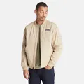 Timberland Utility Bomber Jacket For Men In Beige Beige, Size S