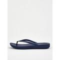 FitFlop Iquishion Ergonomic Flip Flop - Navy, Navy, Size 8, Women