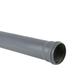 Soil Pipe Push Fit 3m Pipe 82.4mm - Grey Plastic Brett Martin BS314G