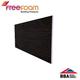 uPVC 405mm Soffit Board (10mm General Purpose) 5m - Black Ash freefoam GPB405WGB5M