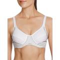 Berlei Electrify Non Padded High Impact Sports Bra - White, White, Size 36B, Women