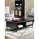 Julian Bowen Padstow Storage Coffee Table - Black