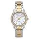 Accurist Quartz Mother of Pearl Dial Gold/Silver Stainless Steel Bracelet Womens Watch 8334