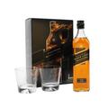 Johnnie Walker Black Label 12 Year Old / 2 Tumbler Glass Set Blended Whisky