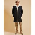 Threadbare Luxe Men's Black Tailored Coat