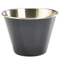 Black Stainless Steel Ramekin 2.5oz / 71ml (Set of 4)