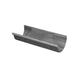 Metal Gutta Zinc 185mm Half Round Gutter - 2.4m Silver ZLRG