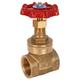 JTM Brass Valves BSP Brass Gate Valve PN10 1" Size: 1"