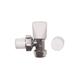 JTM Angle Radiator Valve with LS+WH 15mm -: Angle Radiator Valve with