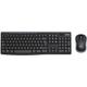 Logitech MK270 Wireless Keyboard and Mouse Desktop Set, Black