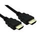 2m HDMI 2.1 Certified 8K Cable - Black Cable / Black PVC Moulding