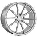 Ispiri Wheels FFR1 Alloy Wheels In Pure Silver Brushed Set Of 4 - 20x9 Inch ET20 5x120 PCD 72.56mm Centre Bore Pure Silver Brushed, Silver