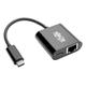 Eaton Tripp Lite U436-06N-Gb-C Smart Cable, Usb-Rj45/usb C Rcpt, 6"