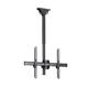 StarTech.com TV Ceiling Mount - Full-Motion Universal Hanging Single Screen Mount with Adjustable Telescopic Short Pole - Tilt / Swivel - VESA Bracket for 32-75" Displays 50 kg 94 cm (37") 190.5 cm (75") 200 x 200 mm 600 x 400 mm 560 - 910 mm