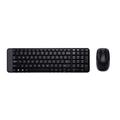 Logitech Wireless Combo MK220. Keyboard form factor: Full-size (100%). Keyboard style: Straight. Connectivity technology: Wireless Device interface: RF Wireless Recommended usage: Office. Product colour: Black. Mouse included