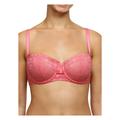 Chantelle Womens Day To Night Half Cup Bra - Pink Nylon - Size 34C