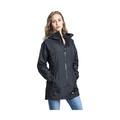 Trespass Womens/Ladies Daytrip Hooded Waterproof Walking Jacket Coat - Black - Size Small