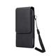 DFV mobile Leather Holster Case Belt Clip Rotary 360 with Card Holder and Magnetic Closure for Tesla Smartphone 3 Black