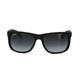 Ray-Ban Unisex Sunglasses Justin 4165 601/8G Rubber Black Grey Gradient - One Size