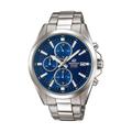 Casio Edifice Mens Silver Watch EFV-560D-2AVUEF Stainless Steel (archived) - One Size