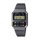 Casio Collection Vintage Mens Black Watch A100WEGG-1A2EF Stainless Steel (archived) - One Size