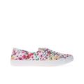 Rocket Dog Womenss Chow Margate Floral Pumps in White Textile - Size UK 8