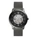 Fossil Neutra Automatic Mens Grey Watch ME3185 Stainless Steel - One Size