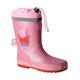 Regatta Boys & Girls Peppa Pig Puddle Wellington Boots - Pink Rubber - Size 1 Infant (UK Shoe)