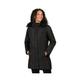 Regatta Womens Lexis Waterproof Insulated Parka Coat Jacket - Black - Size 12 UK