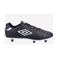 Umbro Mens Speciali Liga Soft Ground Lace up Football Boot - Black - Size UK 8