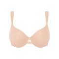 Chantelle Womens Smooth Lines Covering Memory Bra - Beige Nylon - Size 36D