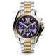 Michael Kors Womens Ladies' Bradshaw Watch MK5976 - Gold/Grey Metal - One Size