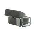 Coach Mens Harness Buckle Cut-To-Size Reversible Mahogany Belt - Brown Leather - One Size