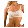 Emily B Womens Iris Full Cup Maternity Bra - White Cotton - Size 30J