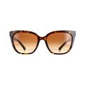 Valentino Square Womens Havana Brown Gradient VA4070 - One Size