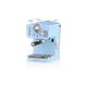 Retro Blue Pump Espresso Coffee Machine - Swan