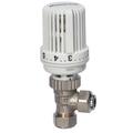 Honeywell VT15 15mm Angled TRV - White | Forged Brass Body | Nickel Plate | 10 Bar Pressure