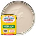 Sandtex Microseal Ultra Smooth Weatherproof Masonry 15 Year Exterior Wall Paint - Country Stone - 5L