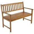 Charles Bentley FSC Acacia 2-3 Seater Wooden Garden Bench