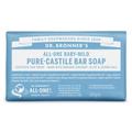 Dr. Bronner's Baby-Mild Unscented Pure-Castile Bar Soap 140g