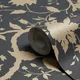 Kelly Hoppen Charcoal Floral Wallpaper