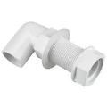 Floplast Solvent Weld Bent Waste Tank Connector, (Dia)21.5mm