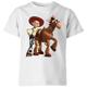 Toy Story 4 Jessie And Bullseye Kids' T-Shirt - White - 7-8 Years