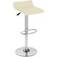 Zest Bar Stool Cream Faux Leather Bar Stool - Cream