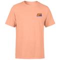 Back To The Future 35 Hill Valley Front Men's T-Shirt - Coral - XXL - Coral