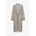 Victoria Beckham Pyjama Robe In VB House Monogram Jacquard L